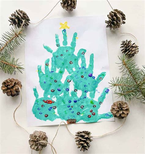 Handprint Christmas Tree