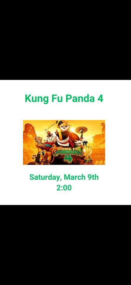 Kung Fu Panda 4, 114 W Grand St, Whitewright, TX, 9 March 2024 ...