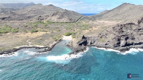 Alan Davis Beach on the Southeast Side of Oahu, Hawaii
