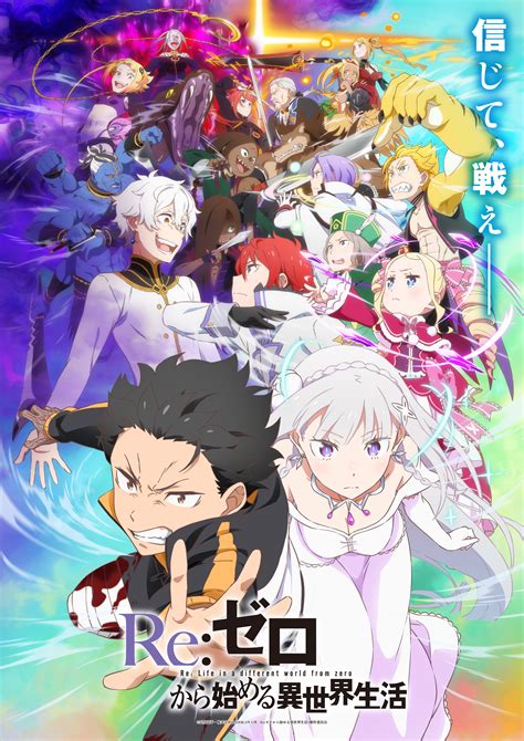 Re:Zero Season 3 Reveals Part 2 (Counterattack Arc) Trailer and Episode ...