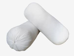 A.P HANDLOOM Polyester Fibre Solid Bolster Pack of 2 - Buy A.P HANDLOOM ...