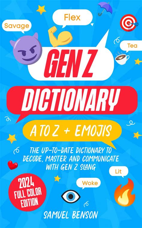 Buy Gen Z Dictionary – A to Z + Emojis: The Up-To-Date Dictionary to ...