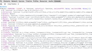 Backbone Tutorial 的图像结果