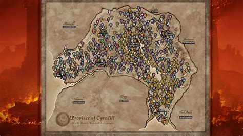 Cyrodiil Interactive Map - The Elder Scrolls IV: Oblivion Remastered | Gamer Guides®
