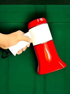 3BAAN A72Handheld Megaphone with LED Light USB & TF Card Support USB ...