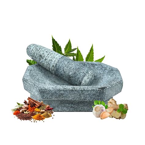 Buy YACUTE Kalvam Mortar and Pestle Set for Kitchen | Stone Grinder for ...