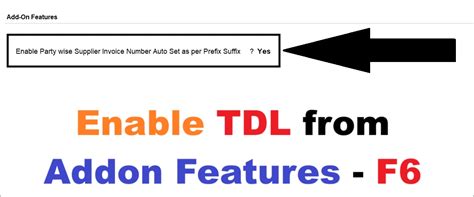 TDL Source Code of Party wise Supplier Invoice Number Auto Set as per ...