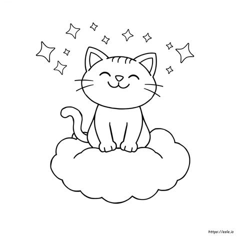 Happy Cat Coloring