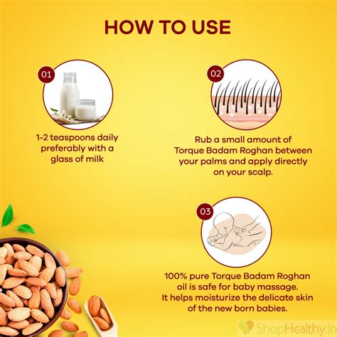Buy Torque Badam Roghan Oil 25ml | ShopHealthy.in