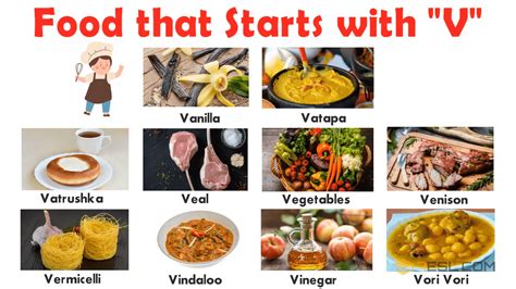 List of Foods from A to Z with "Delicious" Pictures • 7ESL