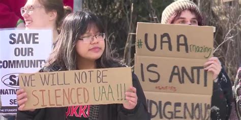 Students protest UAA ‘Native Student Services’ name change