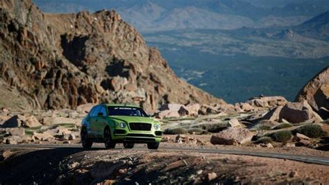 Bentley Bentayga breaks Pikes Peak SUV hillclimb record - Overdrive