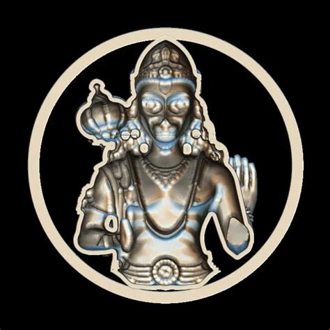 Lord Hanuman 3D Model - Digital Download