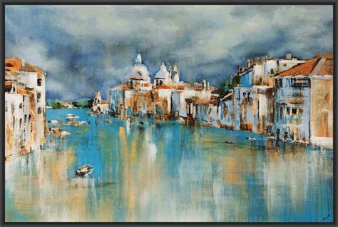 PTM Images 9-14253 Season in Venice, Canvas Wall Art,Black : Amazon.in ...