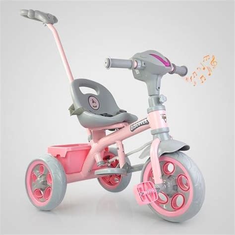 Dash Discover 2in1 Kids Tricycle with Music, Light, Parental Handle ...