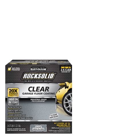 Rust-Oleum RockSolid High Gloss Epoxy Concrete Garage Floor Coating ...