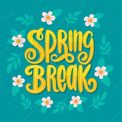 School Spring Break Clip Art