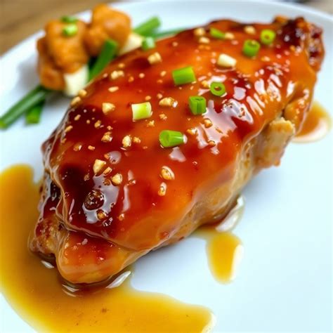 Ginger Honey Glazed Chicken Recipe | cookAIfood