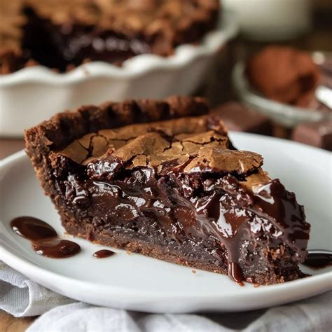 Gooey Brownie Pie | Recipe | Baking, Desserts, Decadent desserts