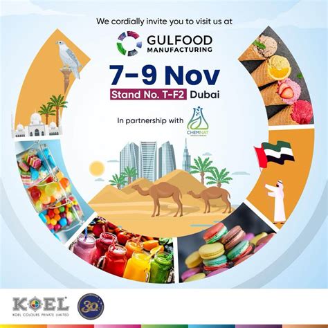 Gulfood Manufacturing Dubai Expo 7th to 9th November 2023 - Koel