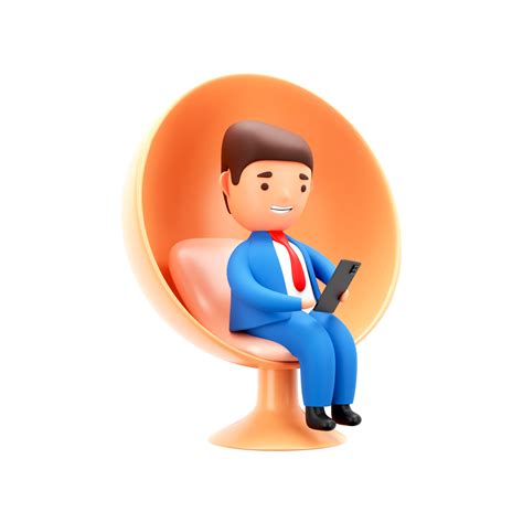 Businessman in Chair PNG 的图像结果