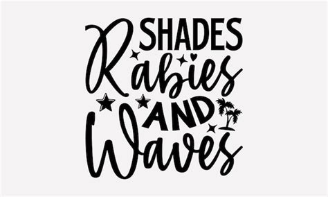 Sommer-T-Shirt-Design. Handgezeichneter Schriftzug SVG-Dateien zum ...