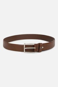 VAN HEUSEN Men Formal Brown Genuine Leather Belt Brown - Price in India ...