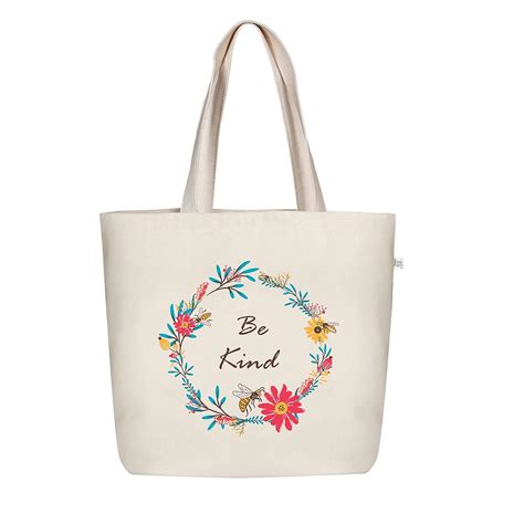 Buy Eco Right Large Tote Bag for Women with Zip, Stylish Cotton ...