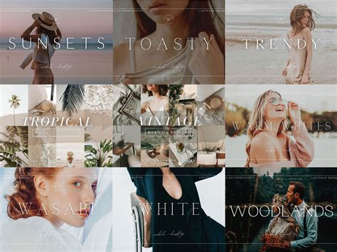 250+ Essentials Lightroom Preset Bundle, Neutral, Aesthetic, Influencer ...