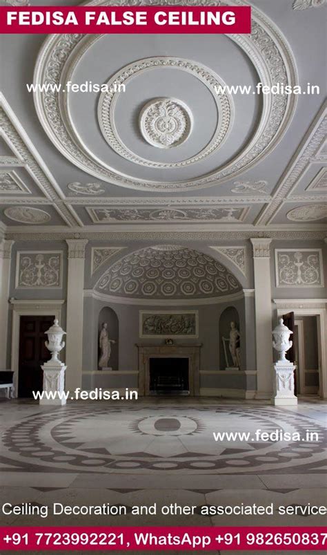 Ceiling Flower Design Color Hall False Ceiling Design 1828 Plaster ...
