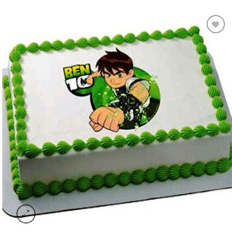 Ben Ten Photo Cake Online | Free Home Delivery | YummyCake