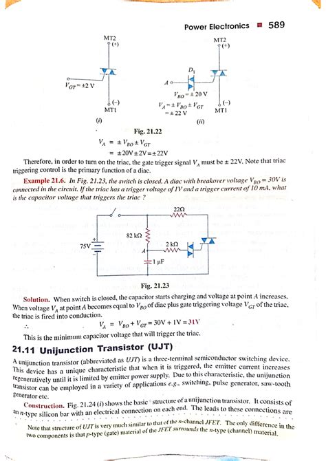 UJT (unijunction transistor) - Basic Electronics, BSC ELECTRONICS AND ...