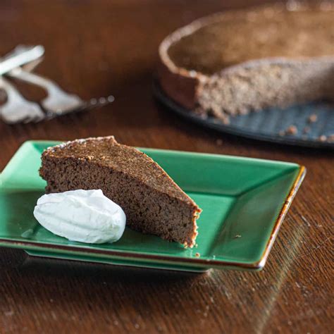 Rustic Maple and Acorn Flour Torte - FORAGER | CHEF