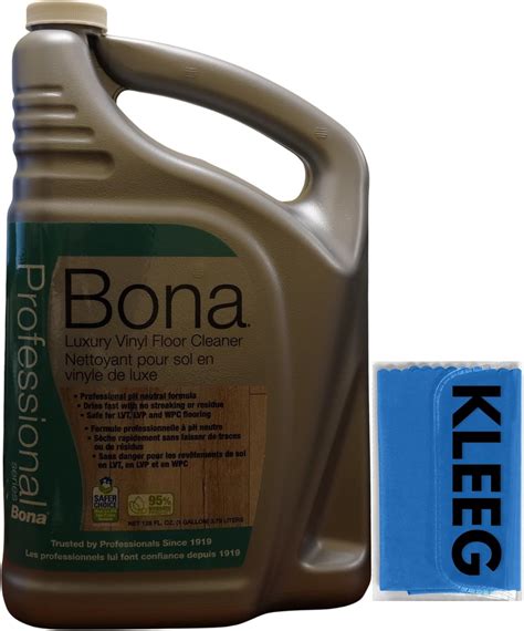 Amazon.com: KLEEG Bona Pro Series Luxury Vinyl Floor Cleaner Refill ...