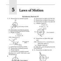 Chapter 5 - Laws of Motion - Physics, Solution by D C Pandey, NEET PDF ...