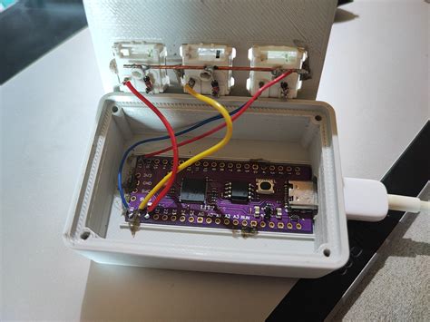 STL file Osu! mechanical keypad three keys keyboard with pi pico ⌨️・3D ...