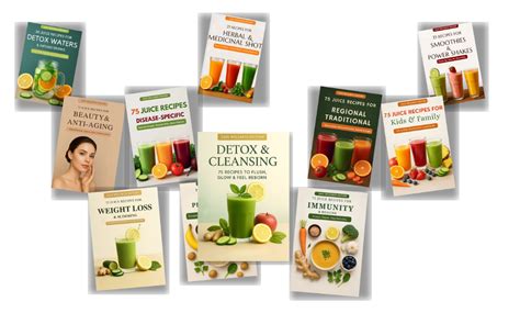 700 Professional Juice Recipes - Complete Collection (11 Books ...