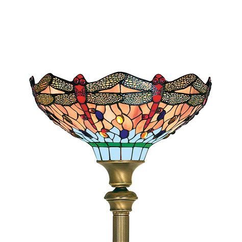 Dragonfly floor lamp in Tiffany style | Lights.co.uk