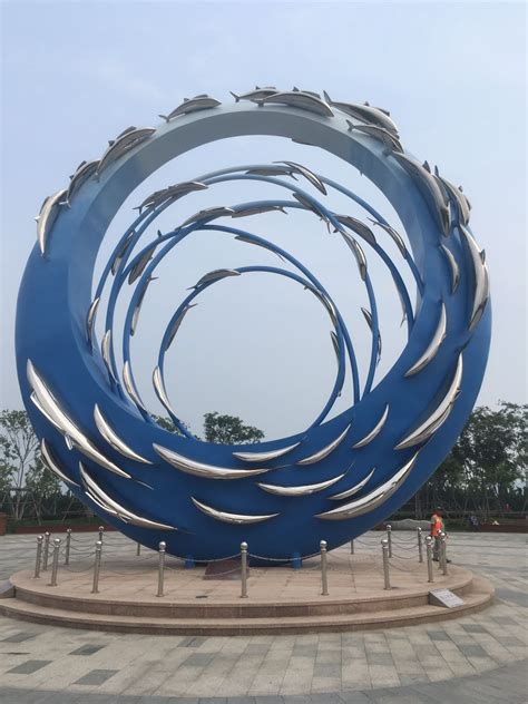 玻璃钢抽像雕塑 - 深圳市海盛玻璃钢有限公司