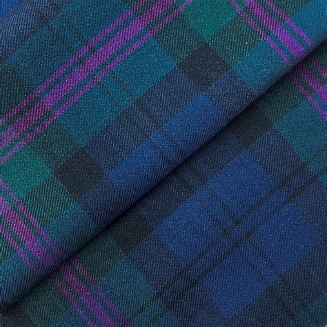 Style #7727 Wool Tartan Plaid Fabric - B. Black & Sons Fabrics | The ...