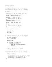 Image result for Quicksort Implementation