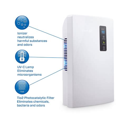 Dehumidifier with ionizer CA-703W