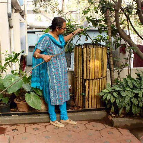 Buy cost-saving Bamboo Leaf Composter online for garden