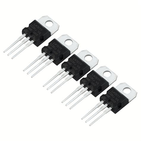 10PC / L317 / LM317 / LM317T TO220 1.2V Voltage Regulator for 37V 1.5A ...