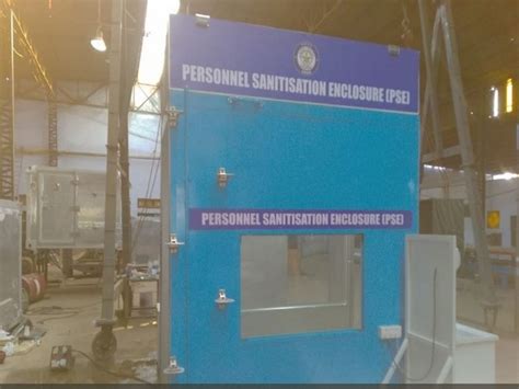 DRDO designs portable sanitization enclosure that disinfects a person ...