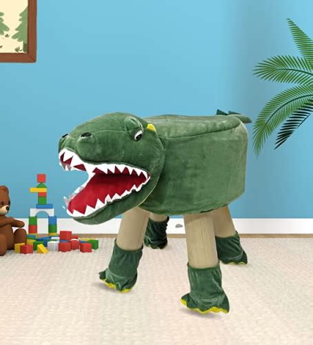 BestP Limited Edition Wooden Animal Stool for Kids (Crocodile)| with ...