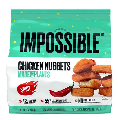 Impossible Foods Unveils New Spicy Plant-Based Chicken Nuggets & More ...