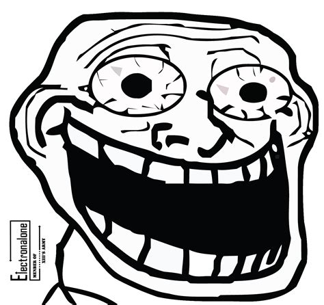 Troll Face PNG, Troll Face Transparent Background - FreeIconsPNG