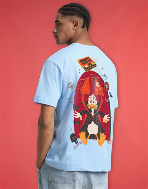 Donald Duck Dutch Canal Oversized Graphic Printed T-shirt – Veirdo