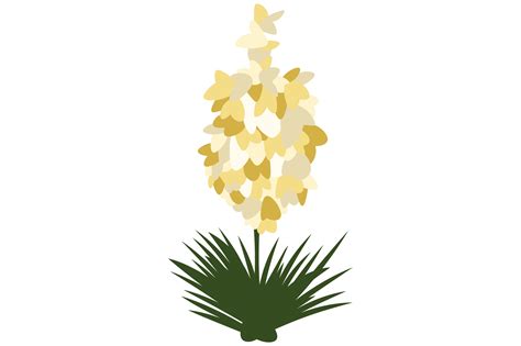New Mexico State Flower - Yucca SVG Cut file by Creative Fabrica Crafts ...
